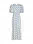 Kikka wild rose dress lt blue 