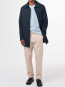 Kim coat navy blue 