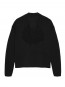 Knitted cardigan black 