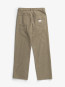 Korshavn relaxed 5 pocket pants resist dyed vetiver 