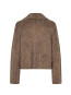 Lari-m brush knit walnut melange 