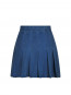 Laurina denim skirt dk blue 