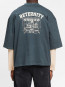 Layerd longsleeve washed grey 
