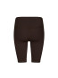 Lea wrap shorts chocolate M