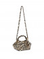 Ganni bou bag mini leopard OS