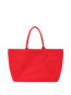 Leo canvas tote bag tango red 