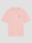 Le t-shirt slogan cursive lpi pink 