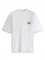 Le t-shirt slogan optic white L