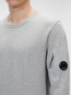 Light fleece sweatshirt grey mel 