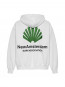 Logo hoodie white 