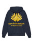 Logo hoodie navy blazer sun 