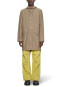 Long rain jacket beige 