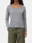 Longsleeve lt grey mel 