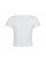 Lonnie pointelle t-shirt white 