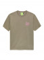 Lost surfer t-shirt taupe 