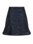 Loui artwork skirt navy 