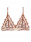 Love lace bra brown 