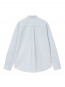 LS c logo shirt blue white 