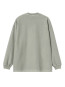 LS loose pocket t-shirt shady green 