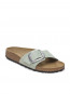 Madrid big buckle sandals pure sage 