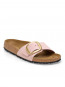 Madrid big buckle sandals soft pink 