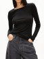 Maiaa wool blend longsleeve black 