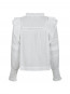 Mauri s voile blouse white 
