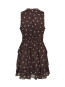 May big dot dress brown 