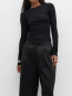 Longsleeve top black 