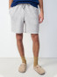 Mevo 09a men shorts gris clair chine L