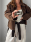 Mila clip choco pokadots 