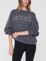 Miles sweatshirt sport club washed black 