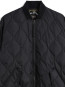 Military down jacket black 
