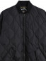 Military down jacket black 