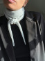 Misty knit scarf grey mel OS