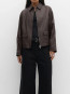 Mo leather jacket balsamic 