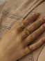 Mom ring gold 50