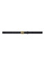 Monogram belt black 
