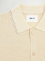 Nalo polo cardigan ivory L