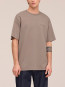 Nat logo tee clay mirage 