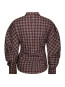 Noella medium check shirt plum 