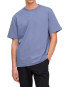 Nat logo tee stone blue 