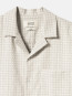 Nilio shirt lt grey check 
