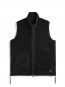 Non down vest blk 