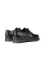 Ollie moc toe black leather 