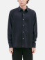 Ossian garment dyed tencel shirt dk navy 