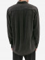 Ossian garment dyed tencel shirt black 