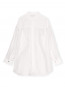 Oversize shirt bright wht 