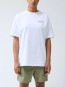 Photo print tee white 