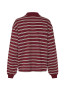Pique longsleeve polo zinfandel 